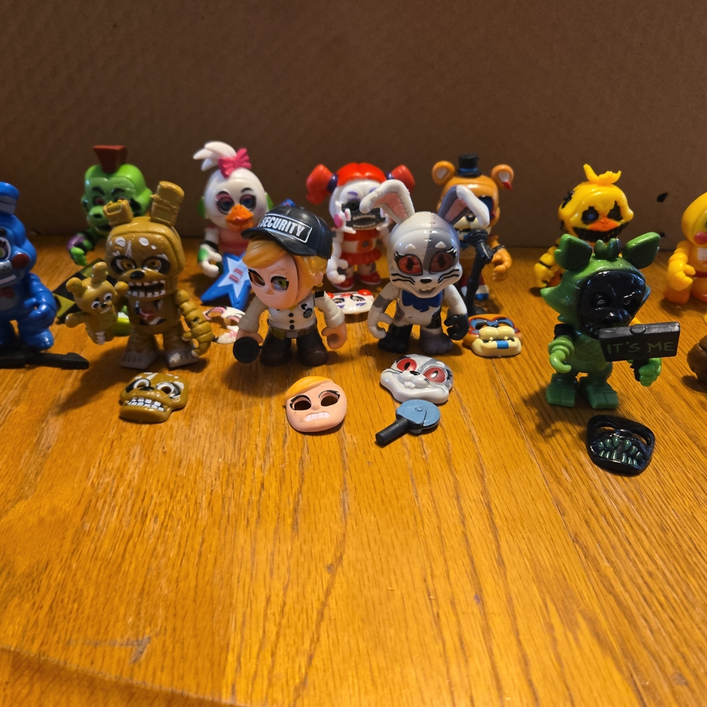 Colorful Action Figure Playset